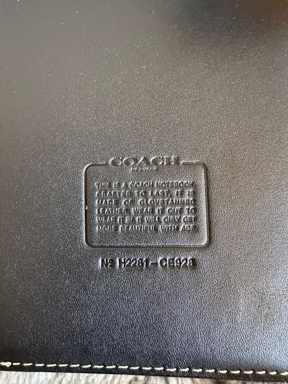 Coach Notebook Cover with Rexy - Picture 7 of 7